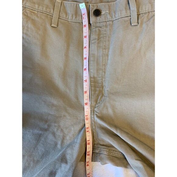 Carhartt Men's 36 X 33.5 Relaxed Fit  Khaki Work Pants - Picture 6 of 8